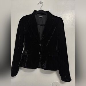 Talbots Women's Elegant Black Velvet Blazer Sz.XS